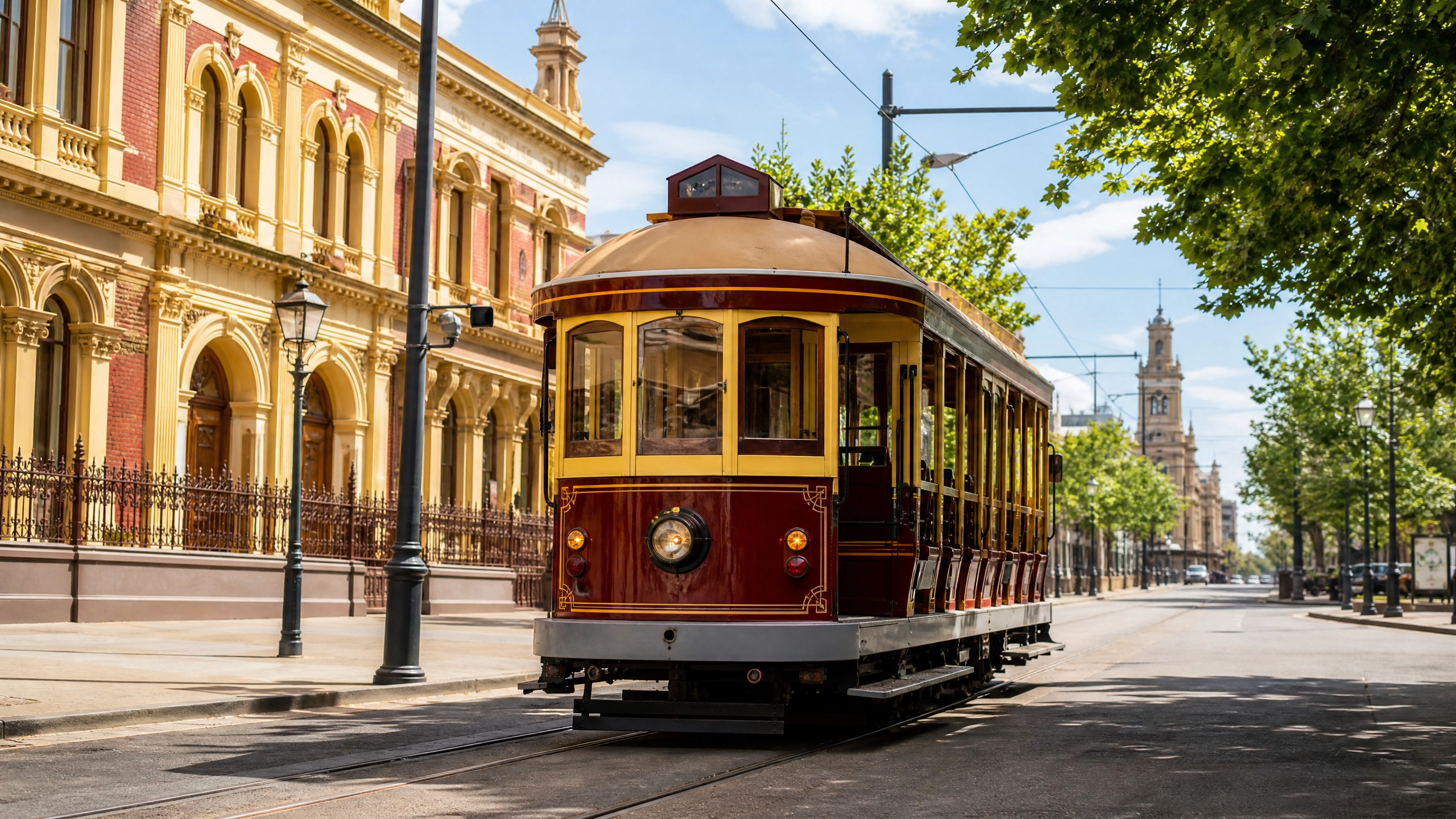 Bendigo vintage tram