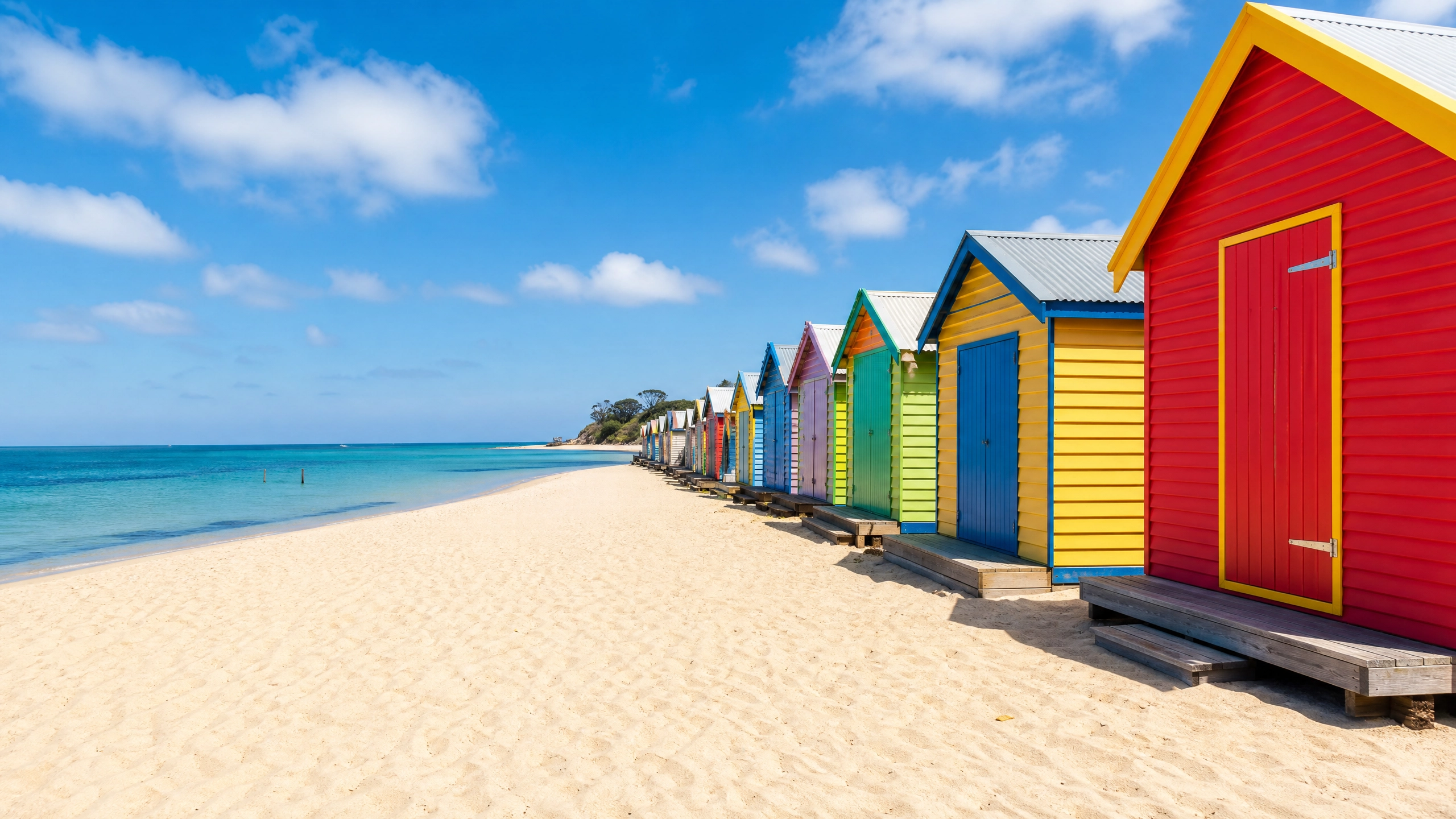Mornington Peninsula bathing boxes
